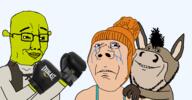 3soyjaks Chudjak_vs_Annabelle abuse animal arm beating big_nose blood boxing boxing_glove bruise crying despicable_me domestic_violence donkey eyelashes female fight frown glasses green_skin hair hand looking_at_you lucy_wilde ogre sad shrek smile soyjak subvariant:annabelle subvariant:wholesome_soyjak tear transparent_background variant:chudjak variant:gapejak variant:impish_soyak_ears woman // 1920x1000 // 396.8KB