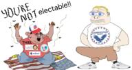 aipac amerimutt claremont_institute constitution_party elon_musk eyes_like_the_o-o-cean flag flag:united_states meta:tagme peter_thiel republican_party soyjak text twitter variant:chudjak // 1588x841 // 808.6KB