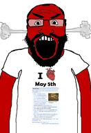 1646 1672 1841 1862 1864 1922 1945 1980 2007 angry arm auto_generated beard clothes country glasses may may_5 open_mouth red soyjak steam subvariant:science_lover text variant:markiplier_soyjak wikipedia // 1440x2096 // 634.5KB