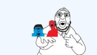 asians big_lips blue_skin double_chin eyebrows fat hand head obese red_skin showing_something stubble surprised sweating sweaty transparent_background variant:mongoljak variant:nopejeet variant:suomijak wrinkles // 1703x954 // 58.5KB