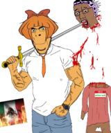 aztec aztec_empire aztlan beheaded blood brown_skin buff burning mexico mymy ongezellig sword variant:chudjak variant:cobson zellig // 1834x2200 // 1022.6KB