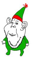 christmas christmas_elf closed_mouth ear full_body redraw smile soyjak stubble variant:impish_soyak_ears // 348x627 // 49.7KB
