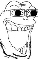 frog laughing pepe variant:pepejak // 400x629 // 6.3KB