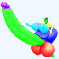 color colorful deformed penis // 1920x1920 // 2.3MB