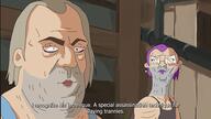 animated anime balding bio_chan blood chair chris-chan clothes colorful_hair crystal_cafe disabled ear earring feminist full_body gamestop_tranny glasses grey_hair hair moped purple_hair sound soyjak_cameo stubble subtitles sword talking terf text thigh_highs tranny variant:alicia video // 1920x1080, 38.7s // 4.3MB