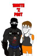 Warrior-Z(user) admin ahegao allah anti_soybooru arabic arabic_text arm award baby balaclava bat batman batman_(series) blush brown_hair buff caligraphy clothes cuck dan diaper fat father flag flag:norway flag:shahada foot full_body hand irl irl_background iron islam janny kratos kufic leg muscles muscular_male muslims norway open_mouth piss playground poop punisher quran quran_verse red rucuck self_insert shahada shitskin skull soybooru soyjak spawn stick subvariant:chudjak_front subvariant:pissbaby tongue tragedyjakking variant:chudjak variant:feraljak variant:meximutt yellow_teeth // 1200x1800 // 478.1KB