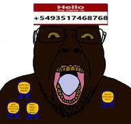 argentina argentinian award dox doxxed number pedophile soyjak // 1193x1125 // 339.2KB