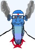 angry bald bloodshot_eyes blue blue_skin calm closed_mouth ear flag flag:japan flag:oita fume glasses japan ogre_ears oita seethe smoke soyjak stretched_chin stubble template todofuken transparent_background variant:markiplier_soyjak // 823x1250 // 60.7KB