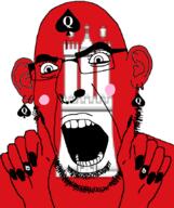 Hamburg bbc blush ear facial_mark flag flag:hamburg forehead_mark germany glasses hair hand nose_piercing nose_ring open_mouth painted_nails queen_of_spades soyjak stubble subvariant:slutson subvariant:spadeson tattoo variant:cobson // 723x861 // 74.8KB