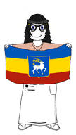 beanie blue_eyes cossack don flag glasses orthodox_cross soy soylent variant:soytan // 966x1722 // 132.9KB