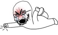 angry animated beard crying ext=gif glasses rage red selfish_little_fuck tantrum variant:cryboy_soyjak // 250x152 // 60.0KB