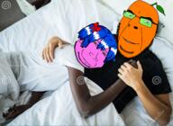 bed bedroom bfc bfc_bvll bleached bury_pink_gril bwc_victory couple froot hugging jannies laying_down mist race_mixed sex variant:cobson // 1380x1004 // 1.5MB