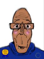 anime award blush europe european_union flag:european_union half_open_mouth heart lips most_obsessed_faggot_award pink_skin shitskin smile subvariant:euromutt variant:markiplier_soyjak // 594x797 // 179.7KB