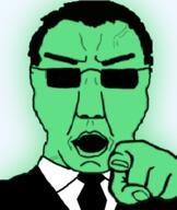 central_intelligence_agency fed glowing pointing pointing_at_viewer subvariant:chudjak_front variant:chudjak // 361x428 // 67.5KB
