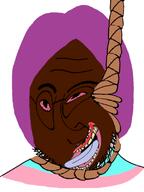 black_skin glasses hair nose purple_hair shitskin slopjak stubble tranny transgender_flag variant:lennonjak // 600x800 // 161.9KB