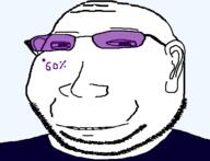 60percent_(user) bald closed_mouth clothes ear glasses looking_at_you self_insert smile stubble subvariant:massjak sunglasses tattoo tinted_glasses variant:gapejak white_skin // 600x459 // 10.8KB