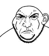angry bald ear looking_at_you punisher_face stubble subvariant:gapealien // 722x832 // 77.8KB