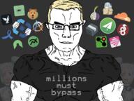 amnezia_vpn anime anime_female aryan blond blood blue_eyes buff byedpi censor_tracker closed_mouth clothes cloudflare cyrillic_text dpi_tunnel drawing ear eyes_like_the_o-o-cean glasses goodbyedpi greentunnel grey_background grey_shirt hair latin_text millions_must_die muscles muscular_male neko nekobox nekoray nosebleed open_mouth powertunnel proxy reqrypt rkn-chan roscomnadzor runet_censorship_bypass shadowsocks sing-box smile software soyjak subvariant:muscular_chud tear text tor v2ray variant:chudjak vein white_skin wireguard woman // 1239x929 // 4.4MB