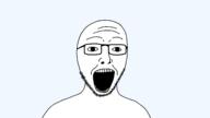 beard glasses looking_to_the_right open_mouth screaming teeth // 1920x1080 // 28.4KB