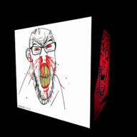 3d 3dgifmaker angry animated blood bloodshot_eyes clenched_teeth cracked_teeth crying cube ear glasses hair multiple_soyjaks nosebleed open_mouth poyopoyo poyunpoyun red_eyes schizo soyjak stubble subvariant:feralrage subvariant:schizojak tagme_poyopoyo variant:feraljak variant:markiplier_soyjak yellow_teeth // 635x635 // 3.1MB