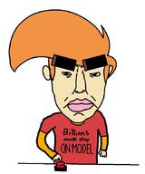 big_eyebrows big_lips billions_must button closed_mouth ear ginger_hair ls_mark orange_hair red_shirt variant:chudjak white_skin // 735x880 // 56.5KB