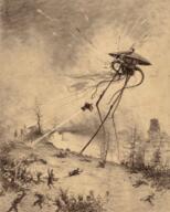 alien book damaged edit guns henrique_alvim_correa hg_wells martian people scared subvariant:doctos tripod variant:soyak war_of_the_worlds // 2412x3000 // 11.7MB