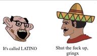 amerimutt balding brown_skin earring fuck glasses godtoko mustache nordic_chad pronouns sombero stubble swastika variant:muttboy // 1170x685 // 54.6KB