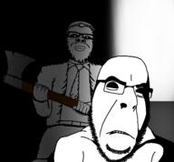 axe die_in_a_fire doctor dr_soyberg five_nights_at_cobson's variant:a24_slowburn_soyjak variant:cobson william_afton // 1609x1489 // 561.6KB