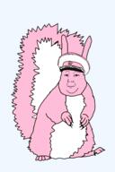 animal closed_mouth clothes full_body hat military_cap soyjak squirrel subvariant:feralsquirrel tail variant:kuzjak // 340x512 // 44.1KB