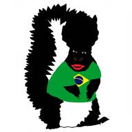 africa afro afro_nationalism black_fur black_skin brazil brazil_flag flag:brazil red_lips squirrel squirreljak subvariant:feralsquirrel // 1080x1080 // 198.2KB