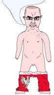 animal balding bird country eagle flag flag:masovian full_body glasses hair masovian naked nazism nsfw penis poland polish_text quote skinhead small_penis soyjak speech_bubble speech_bubble_empty subvariant:chudjak_front subvariant:obsessedchud swastika text underpants variant:chudjak voivodeship white_skin // 1092x1911 // 103.4KB
