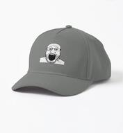 cap clothes grey hat product shadow stock_image variant:markiplier_soyjak // 720x783 // 40.4KB