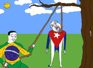 ACK! ack brazil cuba hanging subvariant:wholesome_soyjak troon variant:bernd variant:chudjak variant:gapejak // 953x697 // 327.3KB