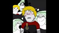 badge biting_lip blush clothes country creepy crying crystal_cafe female flag green_hair hair hat india indian multiple_soyjaks mustache nate ominous open_mouth sleeping soyjak subvariant:gapejak_female subvariant:shoyta thought_bubble variant:el_perro_rabioso variant:gapejak video yellow_hair // 1280x720, 32.6s // 1.1MB