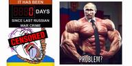 chad flag:russia flag:ukraine gigachad hanging rope russia russo_ukrainian_war tranny ukraine variant:bernd vladimir_putin war_crime // 2048x1024 // 203.3KB
