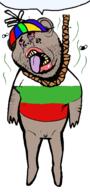 bulgaria bulgy flies grey_skin penis proprietary rope speech_bubble stinky variant:impish // 986x2100 // 222.3KB