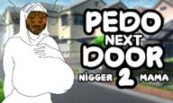 beard brap braphog brown_skin fat fnfpedo glasses grimace hijab mutt neutral nigger obese pedo_next_door_2_nigger_mama png queen_of_hearts template variant:chudjak variant:markiplier_soyjak // 2000x1200 // 1.5MB