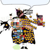 anti_soytan artist:antiswarthy basotho black_eyes black_skin block_13 contacts dharavi flag:israel flag:lesotho flag:palestine flag:tonga god_tier_wojack i_cant_tag_this_shit_myself india jartycuck jellabies kelloggs kike lesotho mate_ma'a_tonga meta:op_took_a_selfie_of_xerself meta:tagme mokorotlo mongrel mutt nabisco name nigger nigger_award ohio oobi reflection reply skibidi_biden slonnycuck slop slopjak slum speech_bubble_empty talking variant:soytan // 4096x4096 // 3.5MB