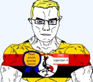 UGANDAN-X_FUCKING_WON aryan chud subvariant:muscular_chud uganda ugandan-X(user) variant:chudjak // 1059x929 // 115.4KB