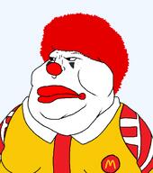annoying fat hamburger mcdonalds ronald_mcdonald united_states variant:meximutt // 888x1000 // 23.4KB