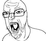 avatar glasses movie open_mouth soyjak stubble variant:unknown // 619x547 // 24.5KB