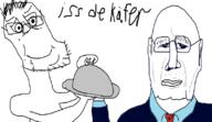 animated blood bug camouflage chud cockroach ext=gif german_text klaus_schwab knife paint pistol satanism soy sword text urine // 800x464 // 756.7KB