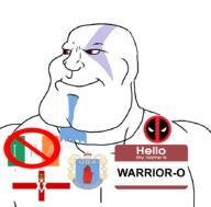 Warrior-Z(user) deadpool hello_my_name_is_(sticker) irish_republican_army series:keep_raging_on_them subvariant:mexiaryan ulster_defence_association // 886x872 // 133.0KB