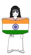 aryan blue_eyes built_for_bic flag india india_flag indo-aryan variant:soytan white // 966x1722 // 213.9KB