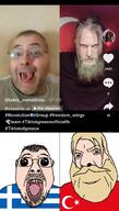2soyjaks blond blond_beard brown_eyes flag:greece flag:turkiye gayreek glasses greece greek_text internet_is_leaking irl_soy moustache oh_my_god_she_is_so_attractive open_mouth rotten_teeth screenshot smile soyjak star_and_crescent stubble text turk variant:bernd variant:cobson yellow_hair // 720x1271 // 622.2KB