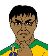 award badge black_eyes brazil closed_mouth clothes ear fist glasses green_shirt hair nate smile soyteen steve_jobs subvariant:steve_chuds thick_eyebrows thinking uniform variant:chudjak vato_menezuelanos // 1716x2000 // 182.8KB award badge black_eyes brazil closed_mouth clothes ear fist glasses green_shirt hair nate smile soyteen steve_jobs subvariant:steve_chuds thick_eyebrows thinking uniform variant:chudjak vato_menezuelanos // 1716x2000 // 182.8KB