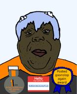 Hunky_twink_sex_machine award ayanami_rei blue_hair boorucuck brown_skin hello_my_name_is_(sticker) meta:tagme nigger posted_goonslop_again_award selfishlittlejunkiefuck(pedophile) shitskin stamp variant:alicia // 592x720 // 56.2KB