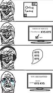 ban closed_mouth crying gamer gaming glasses headphones kys open_mouth variant:unknown // 845x1495 // 244.8KB