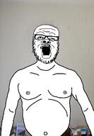 4chan 4cuck belly belly_button dox fat glasses irl irl_background janny mustache nigger nipple open_mouth pajeet rapeape soyjak stubble template variant:a24_slowburn_soyjak // 800x1157 // 287.9KB