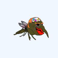animal bloodshot_eyes brown_skin bug child_sexual_abuse_material closed_mouth crying ear hair jewish_nose judaism leg lips meta:op_took_a_selfie_of_xerself mosquito series:animaljaks series:jartybug shemmy shemmycuck shemmykike shitskin template transparent_background wing // 1280x1280 // 298.0KB